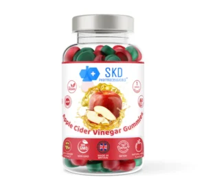 Apple Cider Vinegar & Ginger | 60 & 120 Gummies | Natural Apple Flavour | Vegan